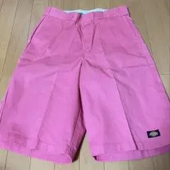 Dickies ピンク ルーズフィット ショートパンツ 32