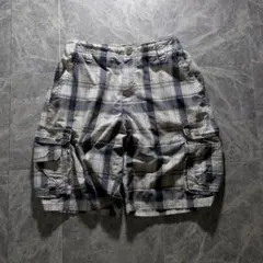 Lee checkde cargo wide shorts buggyのサムネイル