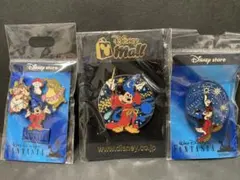 ま*い様 ディズニー★ミッキーマウス　ファンタジア ピンバッジセット