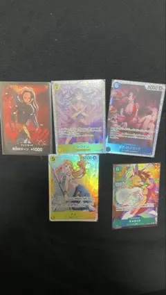 ワンピースカード ヒロインズ　ナミ ニコ・ロビン SR キャロット R パラレル