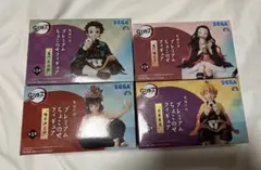 鬼滅の刃 プレミアムちょこのせフィギュア 4体(炭治郎 禰豆子 伊之助 善逸)
