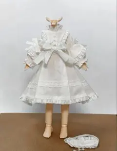 ゴスロリ・ロリータ ホワイトドレスセット