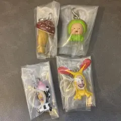 こびとづかん めじるしマスコット 4点セット【バラ売り可能】