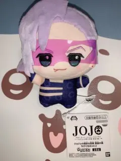 【早い者勝ち！】　ジョジョ　メローネ　ちびぐるみ　黄金の風　ナムコ限定のサムネイル