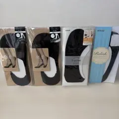 ATSUGI Relish ブラックソックス 23-25cmのサムネイル