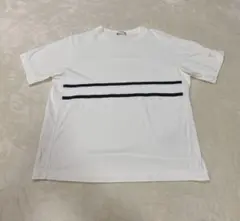 未使用に近い】HERNO ヘルノ Tシャツ 白青 44 S〜M - メルカリ