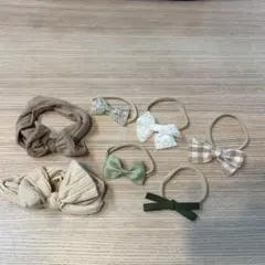 ベビーヘアバンド 7本セット