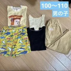 ベビー服セット Tシャツ・パンツ サイズ100 110 まとめ売り　男の子