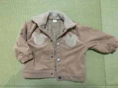 ミッキーマウス コーデュロイ ボアジャケット 90cm