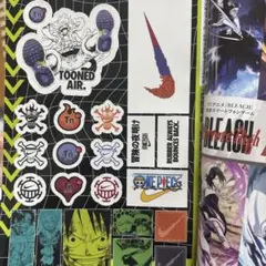 ONE PIECE × NIKE スペシャルコラボステッカー　ジャンプ
