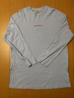 長袖Tシャツ XL ライトブルー