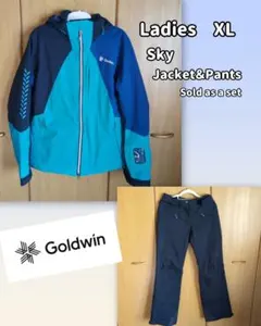 Goldwin スキーウェア 上下セット レディース XL 美品