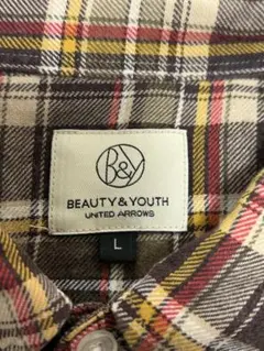 BEAUTY&YOUTH ユナイテッドアローズネルシャツＬサイズ