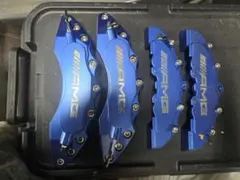 ベンツ　AMG ブレーキキャリパーカバー ブルー 4個セット