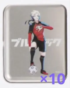 ※缶のみ　ブルーロック×伊勢丹　缶入りホロカードセット　カイザー缶　10点