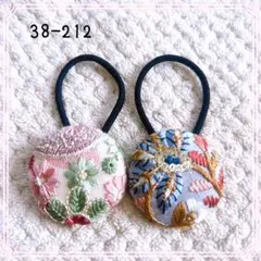 超お買い得♡リバティとインド刺繍 大きめくるみボタン(38ミリ) 豪華3