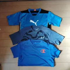 Puma Under Armour Champion シャツ 3点セット