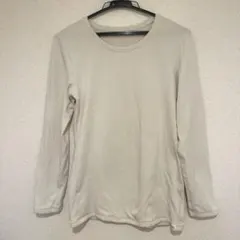 ユニクロ ヒートテックウルトラウォームクルーネックT 超極暖 白 XL