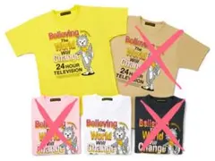 チャリTシャツ 2021 白・黄2点セット