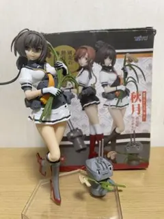 TAITO 艦これ 秋月 お月見フィギュア　本体、箱、説明書付き