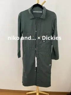 niko and... × Dickies ワーク ワンピースコート