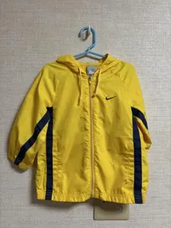 Nike フード付きイエロージャケット100