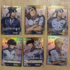 名探偵コナンカードゲーム 警察学校組 tcg 6枚セット