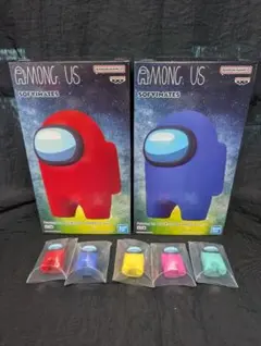 Among Us おおきなSOFVIMATES ＋ ミニフィギュア 全７点SET