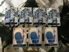 クザンsecパラレル4枚 ラブーンパラレル3枚セット