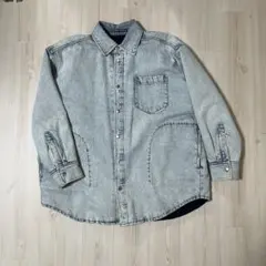 Alexander Wang】キルティングオーバーサイズデニムジャケット - メルカリ