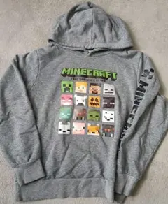 Minecraft パーカー サイズ150 グレー