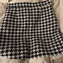 ハウンドトゥースパターン タイトスカート