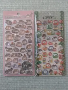 ボンボンドロップ マヌルネコ ぽってり小町しーる シール ボンドロ