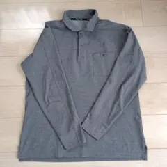 BURTLE 長袖ポロシャツ 3L グレー
