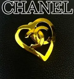 CHANEL シャネル イヤリング 95P ココマーク ハート 片耳 ゴールドのサムネイル