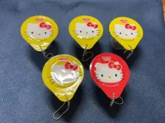 ハローキティ フィギュア入りポーションアクセ 5個セット　レトロかわいい