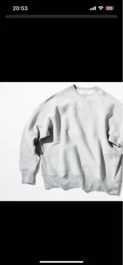 XL minnano champion beams リバースウィーブ スウェット