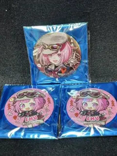 プロセカ 5周年 ライブ Frontier セカライ メタリック缶バッジ 鳳えむ