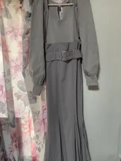 スナイデル　マーメイドベルト付きワンピース
