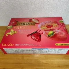 LOTTE CHOCO PIE プレミアム 苺とピスタチオ 12個のサムネイル