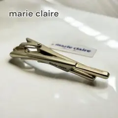 1200□marie claire タイピン タグ付き ビジネス ロゴ ゴールド