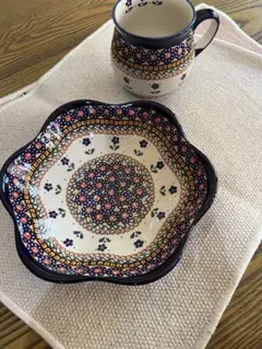 ポーランド食器 Millena ボウル マグカップ セット
