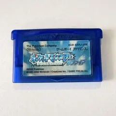 【電池交換メンテ済み‼︎】ポケットモンスター サファイア ゲームボーイアドバンス用