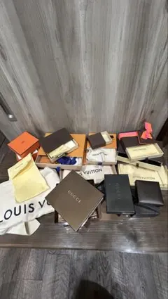 Louis Vuitton & Gucci 他ギフトボックスセット