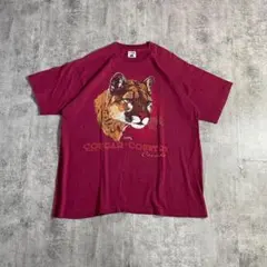 Coleman 刺繍ロゴ Tシャツ バーガンディ Mサイズ - メルカリ