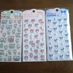 ハローキティ・マイメロディ・クロミ ステッカー3枚セット