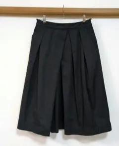 Kelen ケレン / チノストレッチフレアスカート 黒