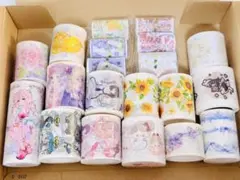 新品•中古　海外マステ44個　まとめ売り 新品 中古海外マステ 黒いたぬき様＊まとめ売り - メルカリ