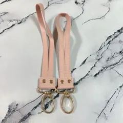 バギーフック ピンク 360度回転 ベビーカー フック ベビーカーフック 2本