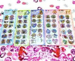 AIモンスター♡ウォーターシール♡5種類セット♡まとめ売り♡水入りシール